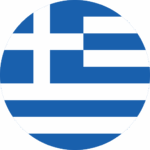 greece flag round